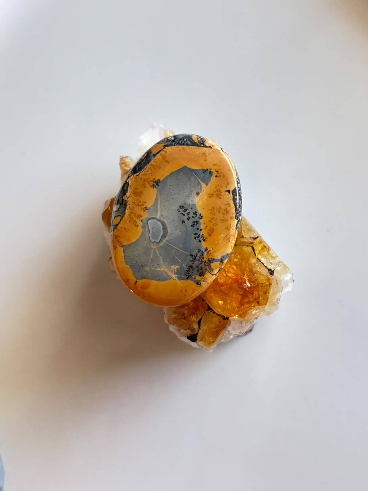 40mm Natural Maligano Jasper Cabochon