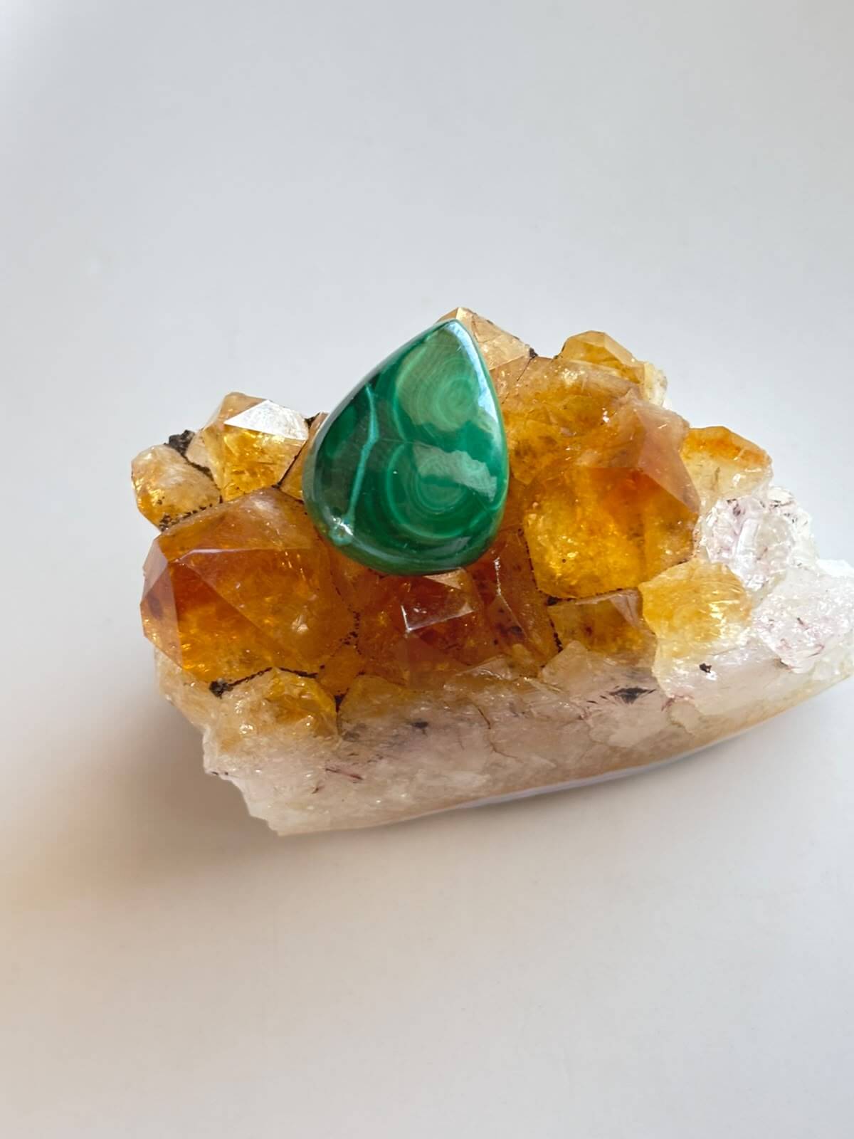 21mm Malachite Stone for Creative Jewellery