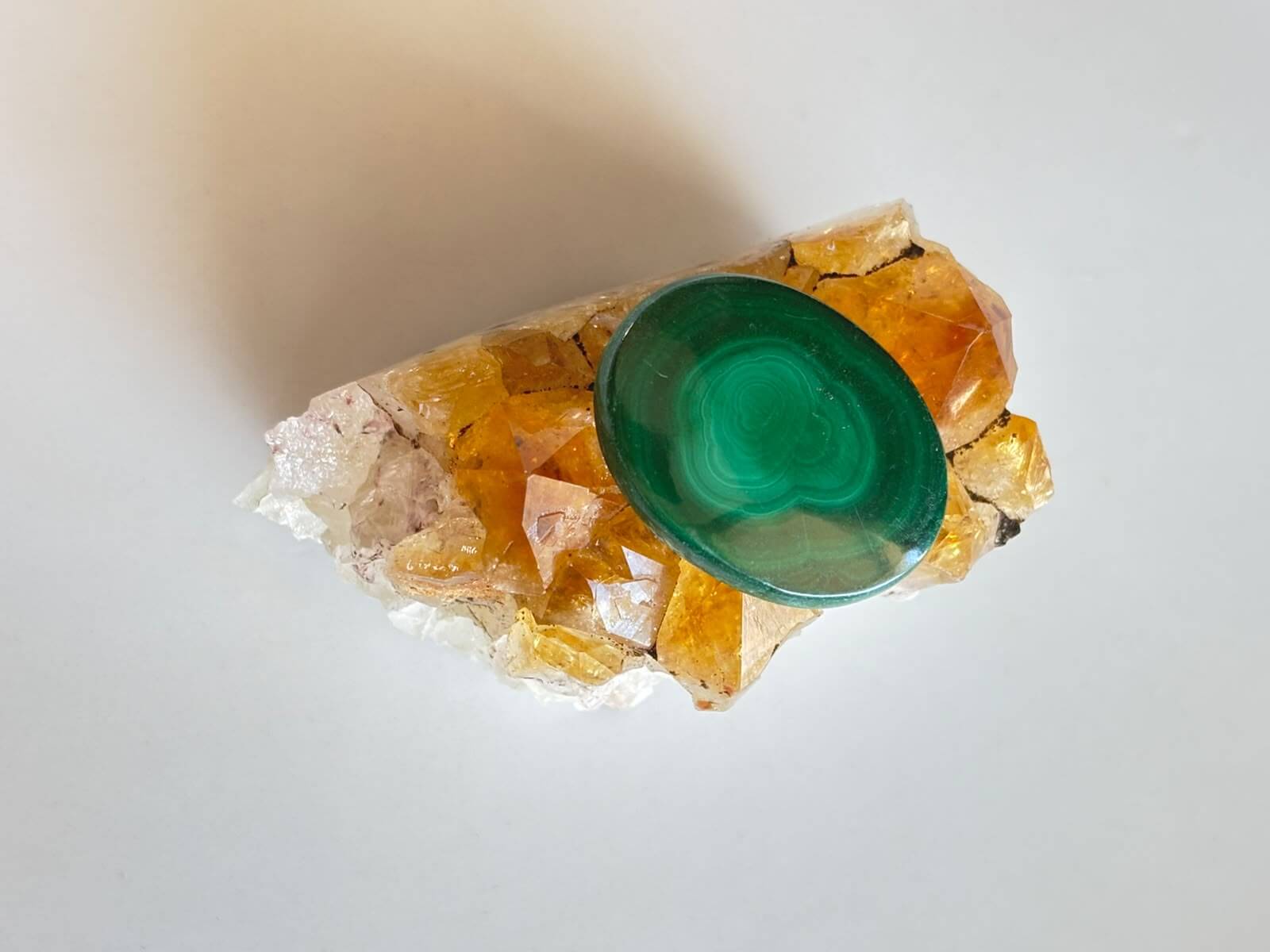 29mm Malachite Gemstone for Wire Wrapped Designs
