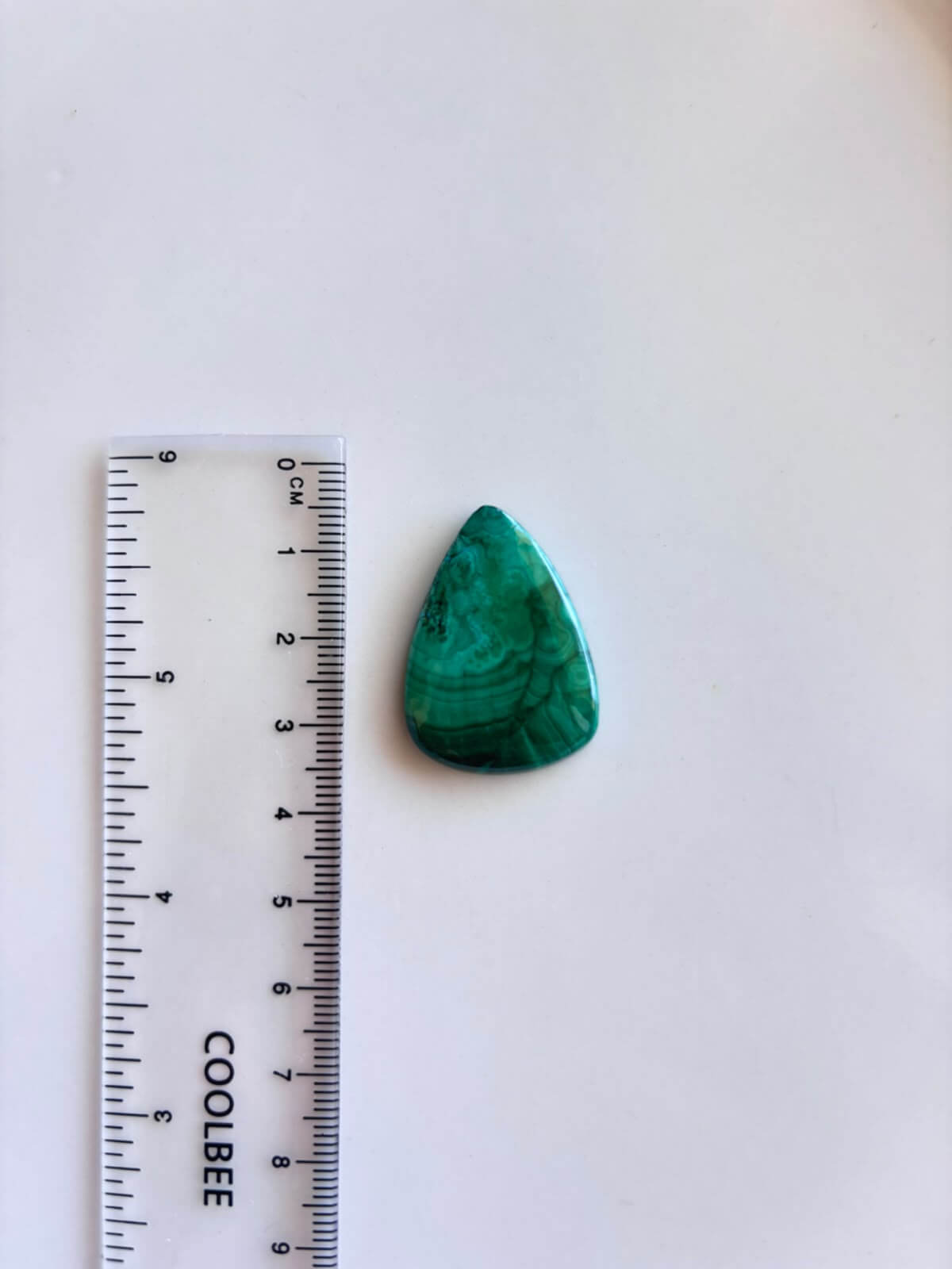 31mm Malachite Stone for Jewellery Projects - Image 2