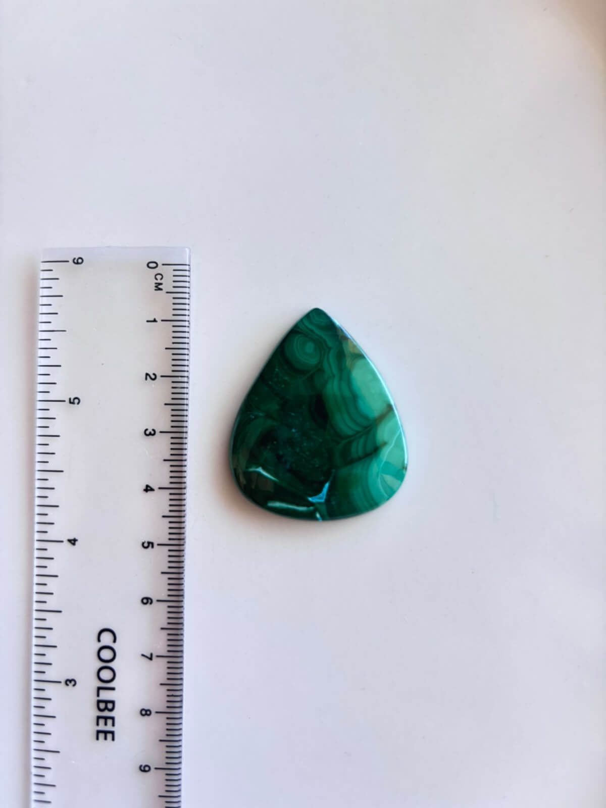 38mm Malachite Gemstone for Pendant Designs - Image 2