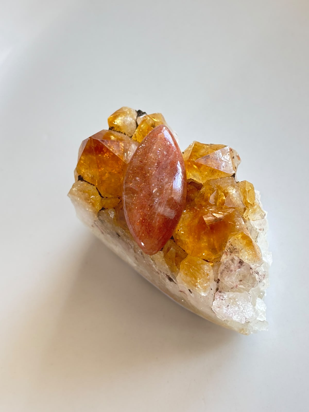 32mm Sunstone Stone for Custom Jewellery