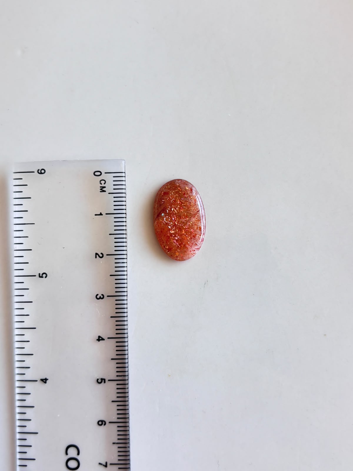 20mm Sunstone Gemstone for Handmade Designs - Image 2