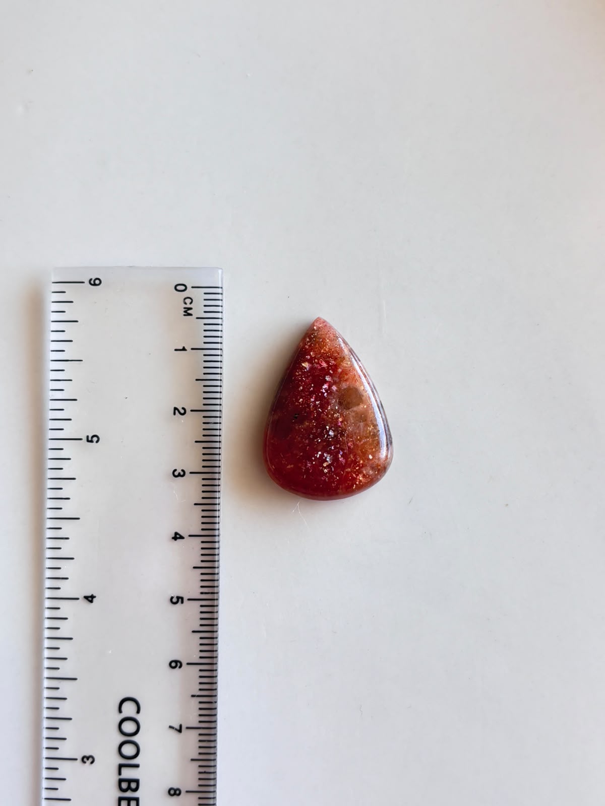 30mm Sunstone Gemstone for Jewellery Making - Image 2