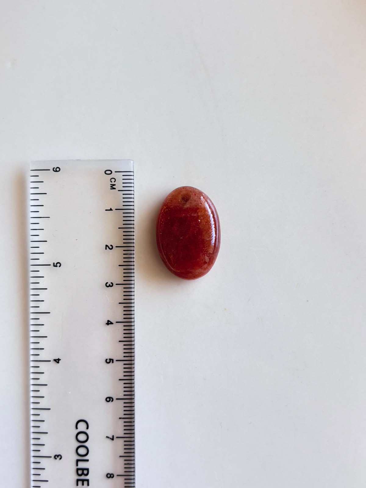24mm Sunstone Gemstone for Wire Wrapped Designs - Image 2