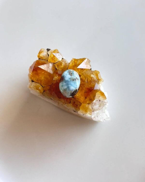 19mm Larimar Stone for Jewellery Projects