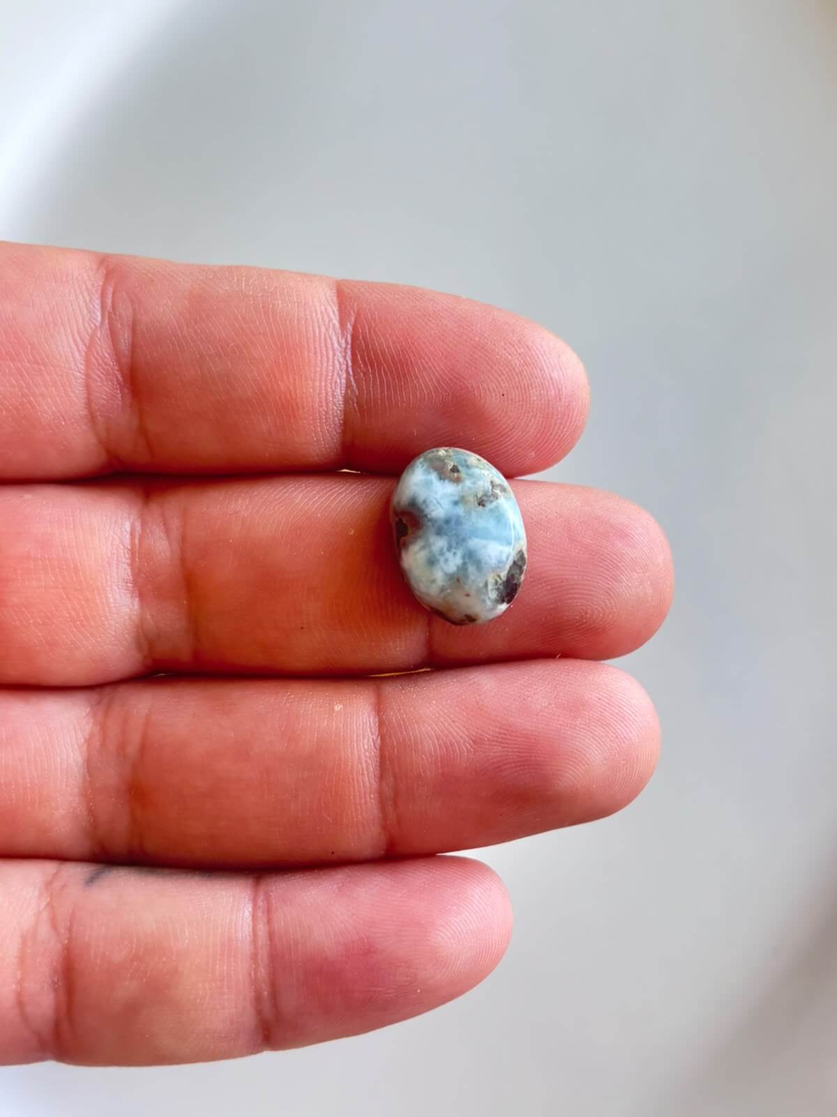 19mm Larimar Stone for Jewellery Projects - Image 2