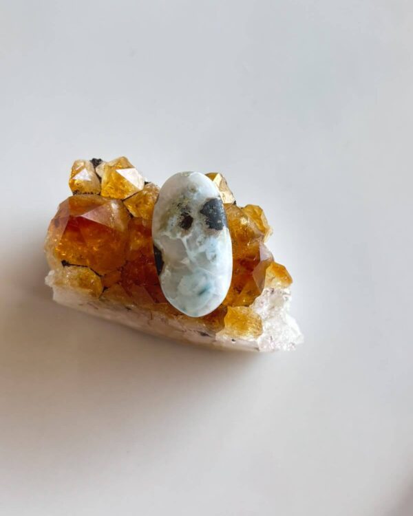30mm Larimar Stone for Creative Jewellery