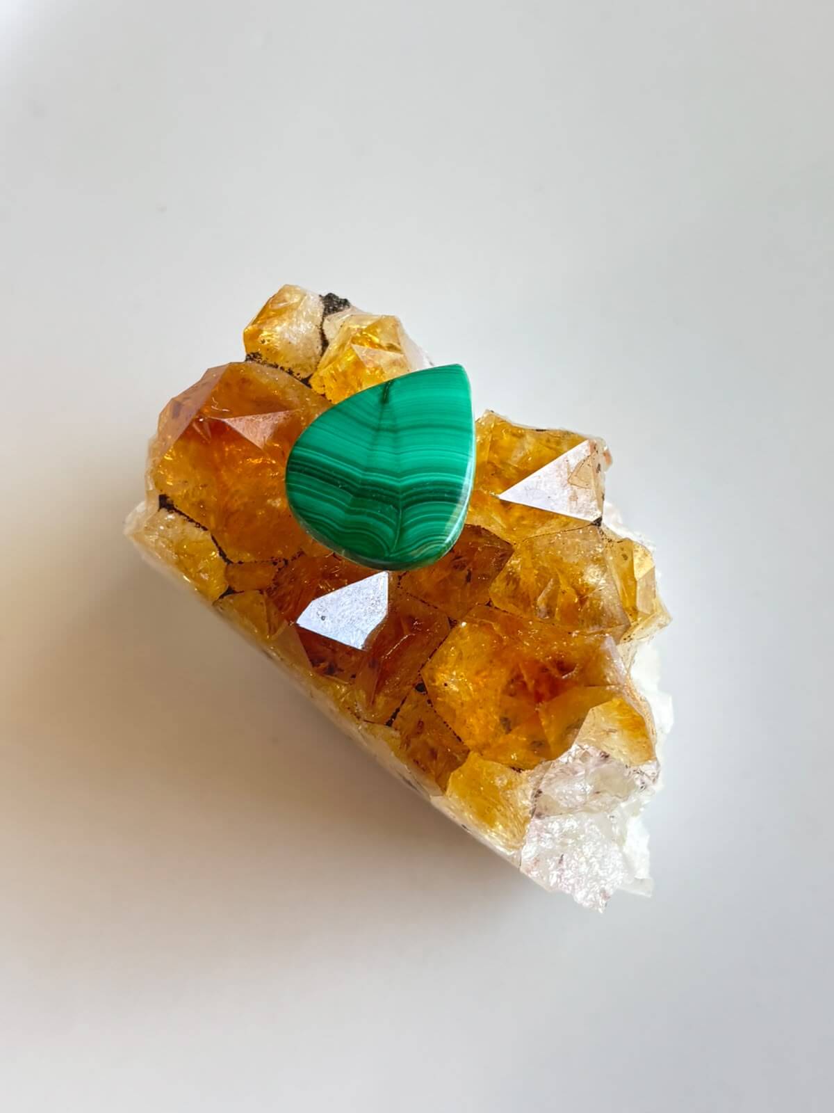 20mm Malachite Stone for Custom Jewellery