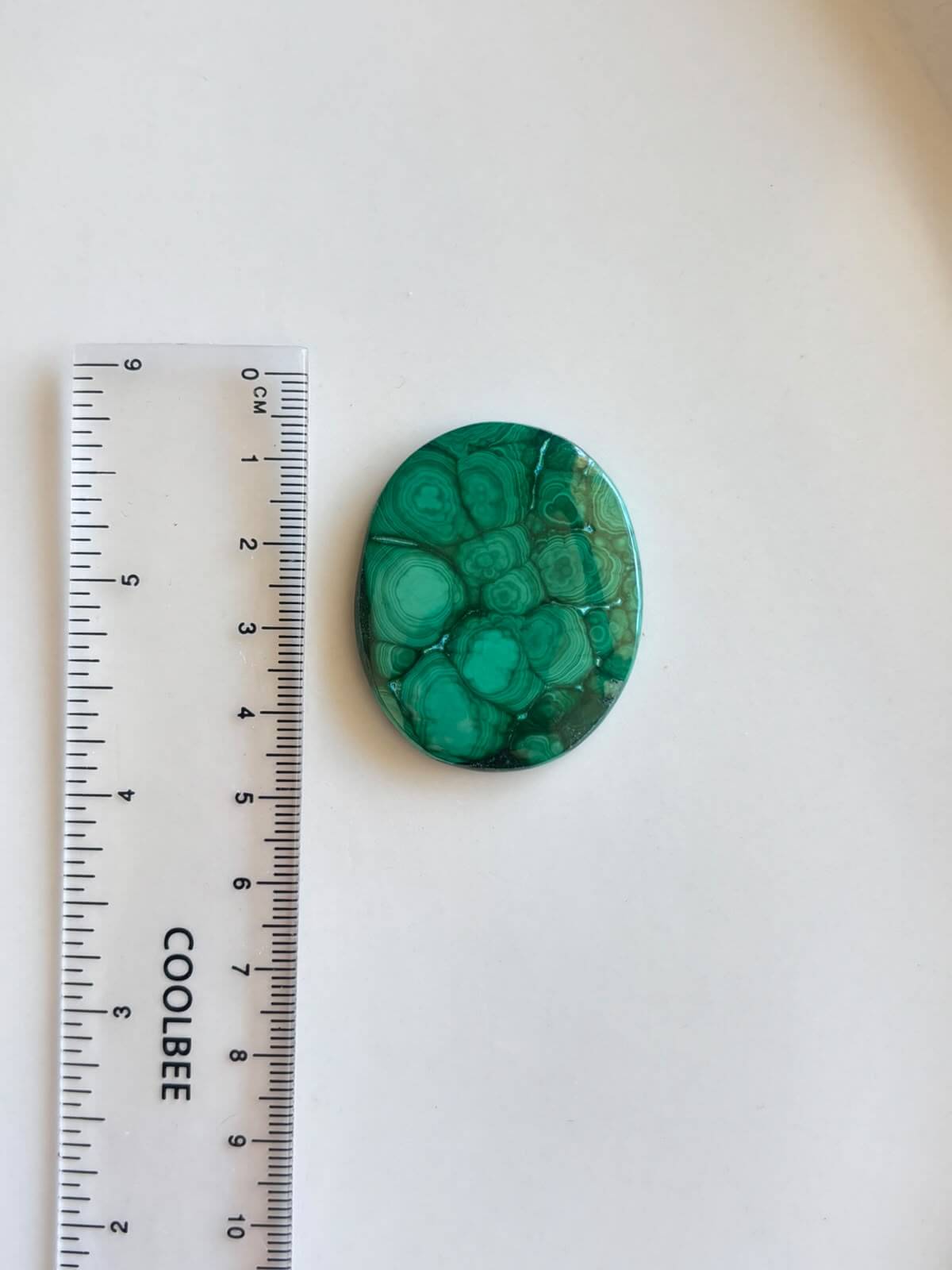 41mm Malachite Stone for Custom Jewellery - Image 2