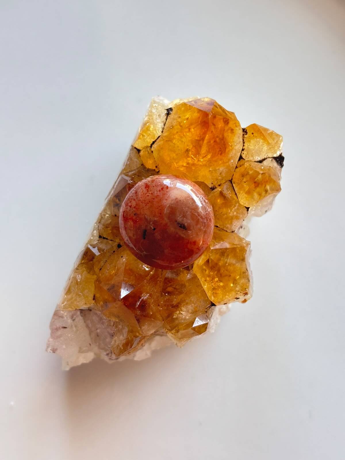 18mm Sunstone Stone for Macramé