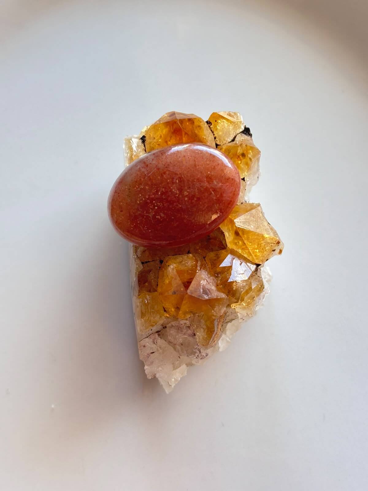 30mm Sunstone Gemstone for Jewellery Making