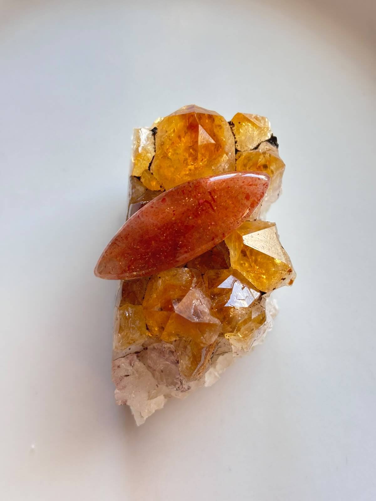 38mm Sunstone Stone for Wire Wrapping