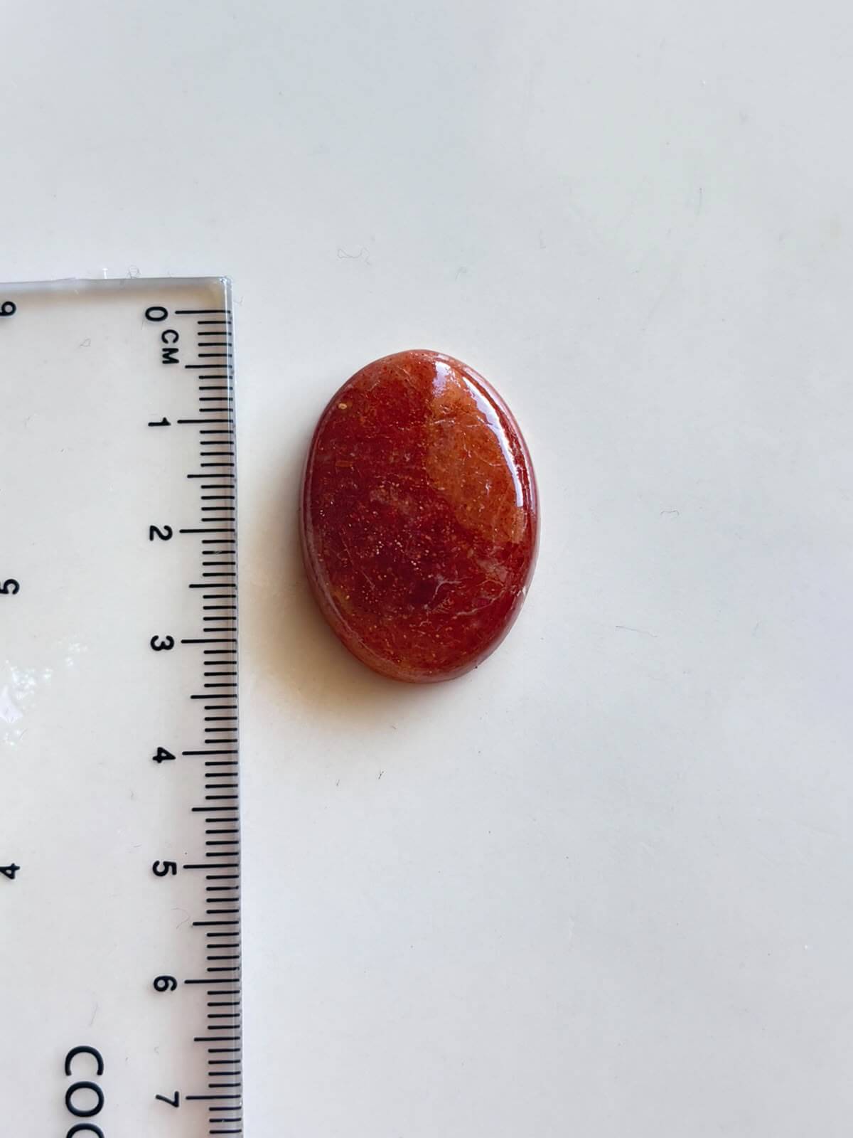 30mm Sunstone Gemstone for Jewellery Making - Image 2
