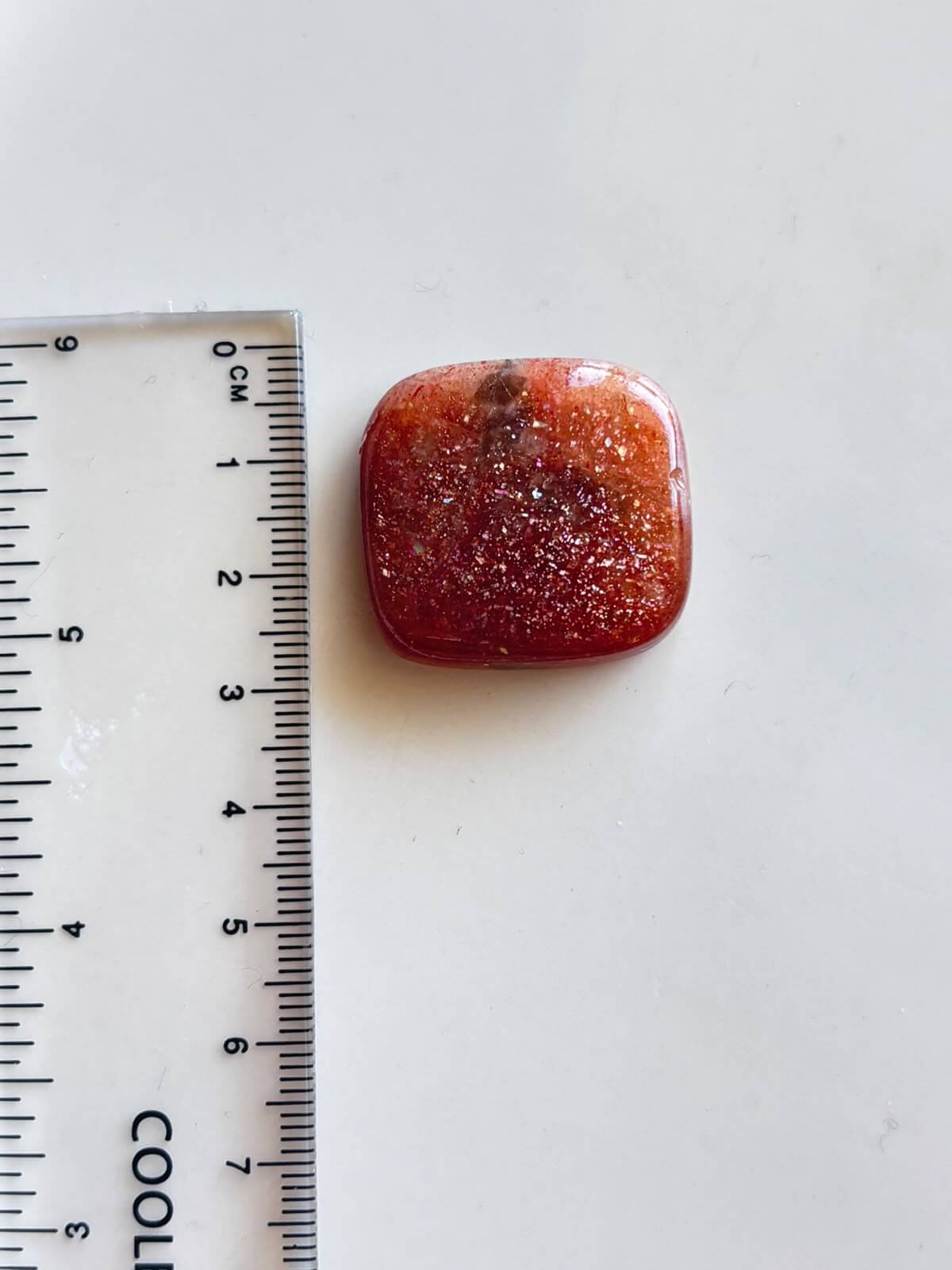 28mm Sunstone Stone for Jewellery Projects - Image 2