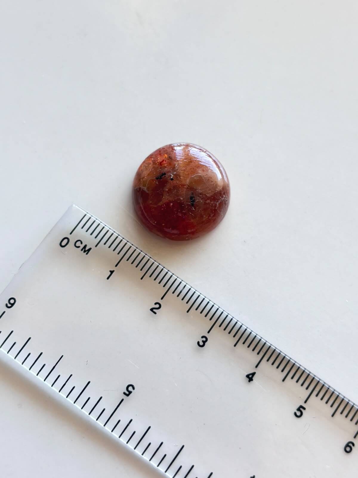 18mm Sunstone Stone for Macramé - Image 2