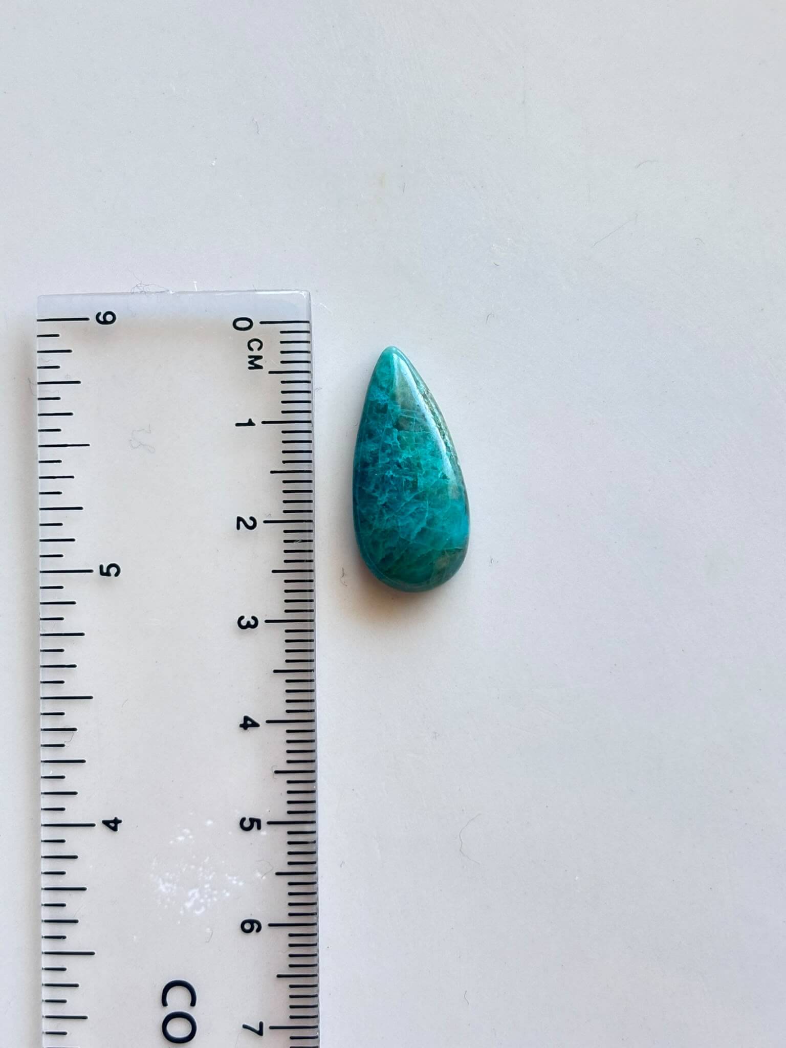 25mm Shattuckite Cabochon – Blue Serenity - Image 2