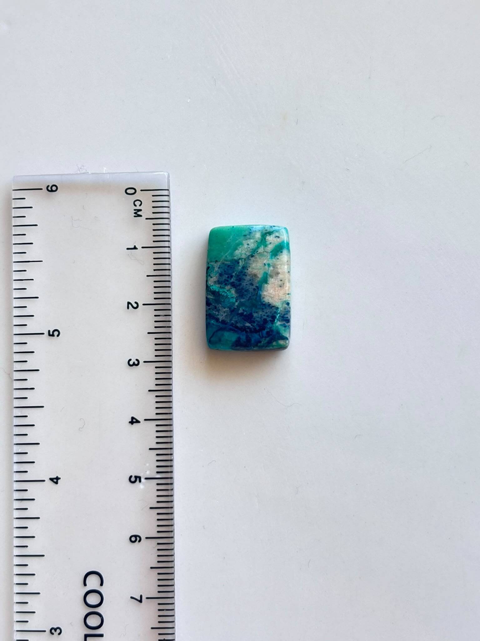 22mm Shattuckite Cabochon – Sea Spark - Image 2