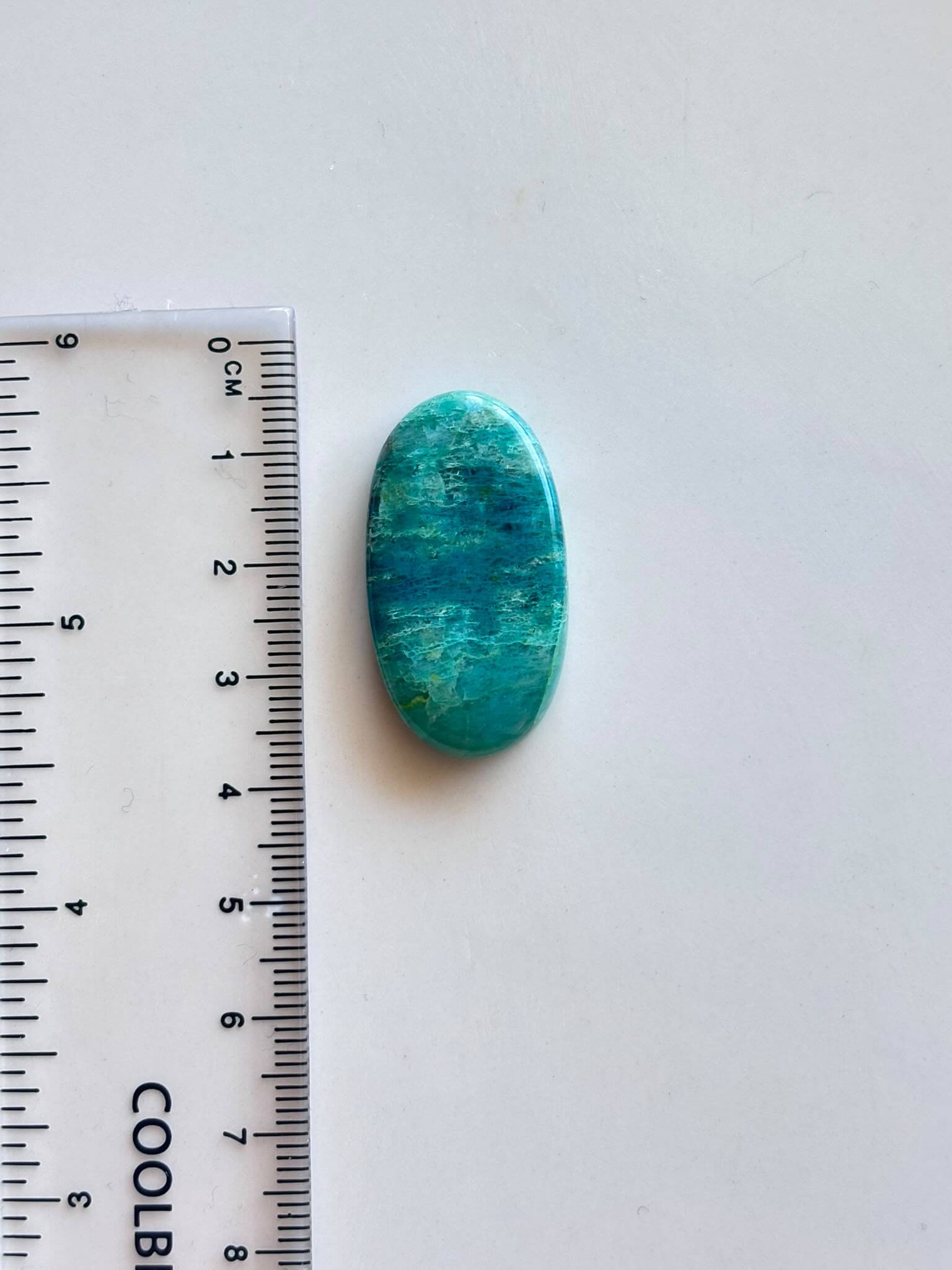 33mm Shattuckite Cabochon – Tidal Flow - Image 2