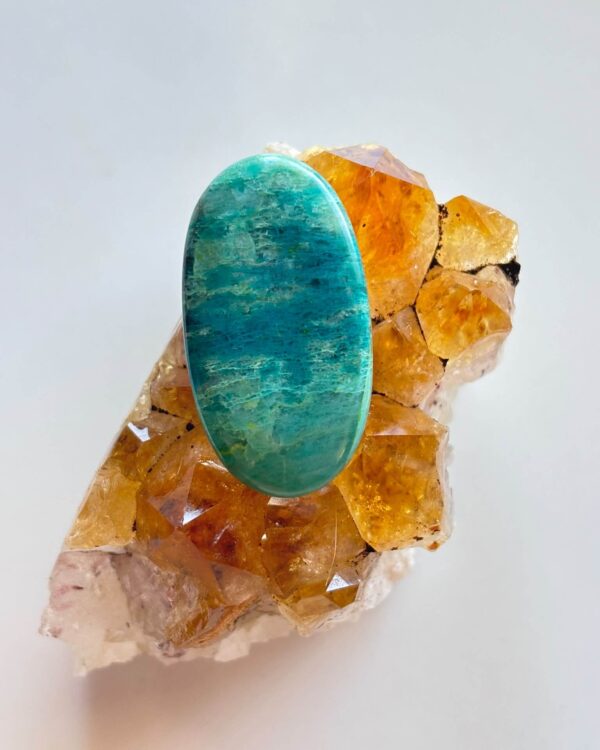 33mm Shattuckite Cabochon – Tidal Flow