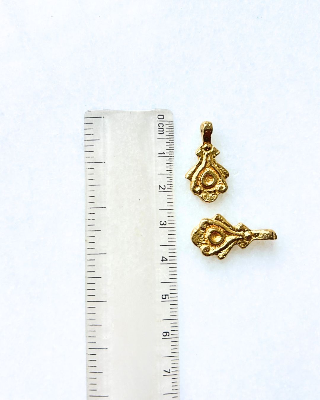 Ornamental Brass Charms – Pack of 5 Pieces - Image 3