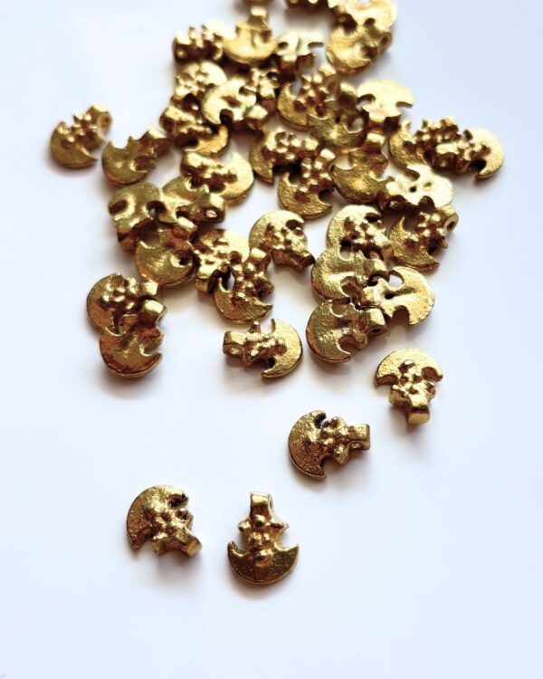 Brass Anchor Charms – Pack of 10 Pieces