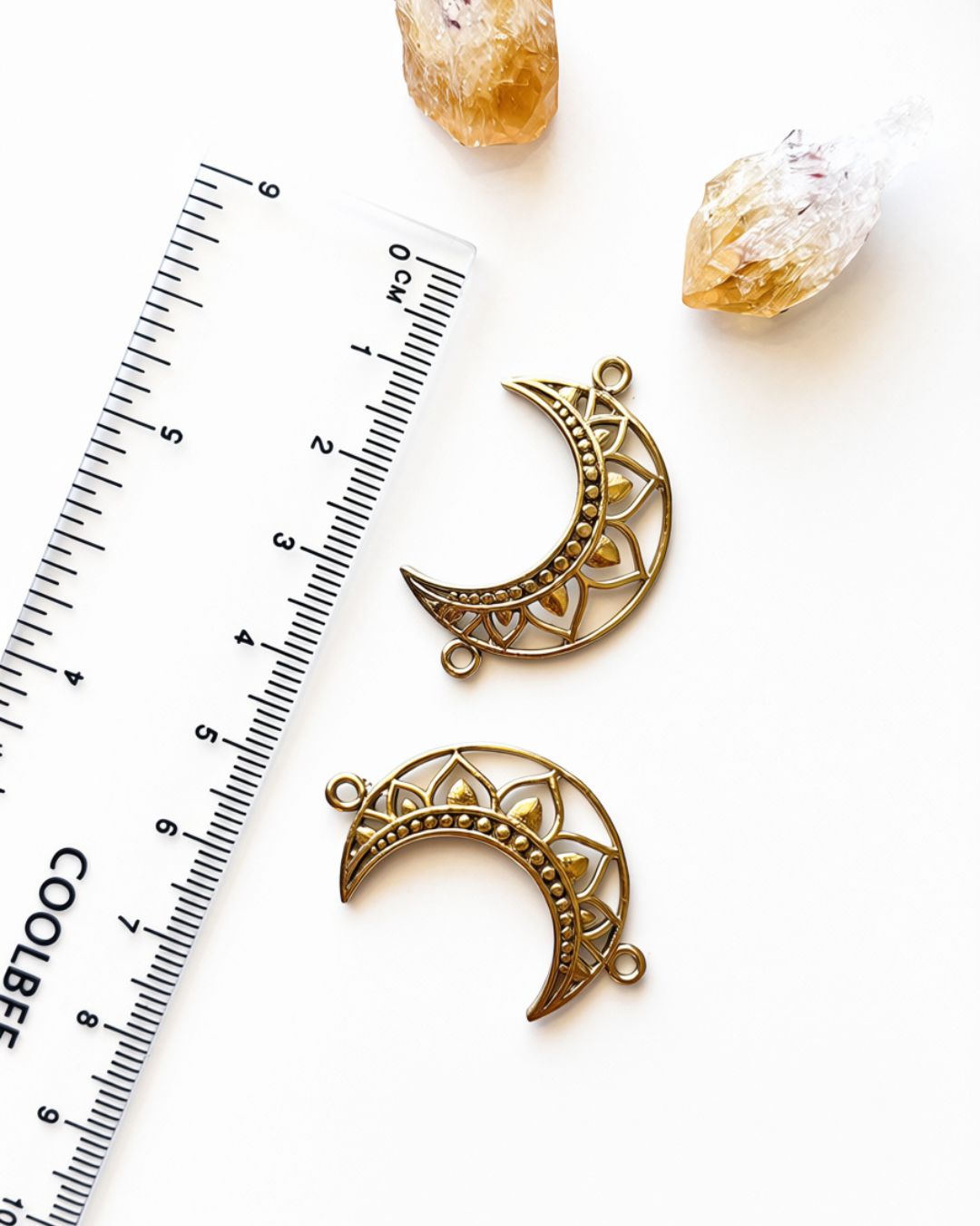 Big Moon Brass Connector - Image 2