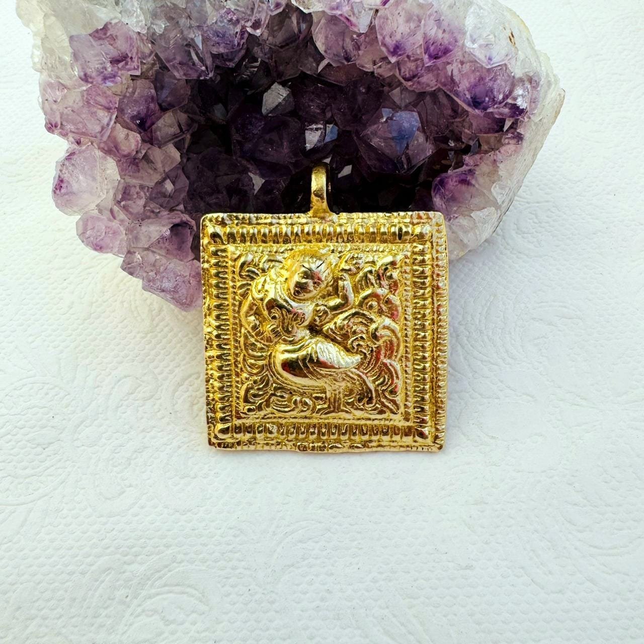 Mythical Brass Pendant - Image 5