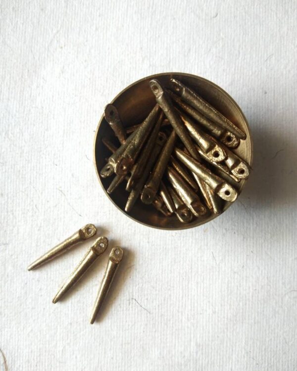 28mm Stick Brass Charms – Pack of 10 Pieces