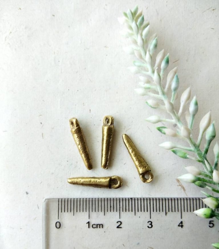 18mm Stick Brass Charms – Pack of 10 Pieces - Image 6