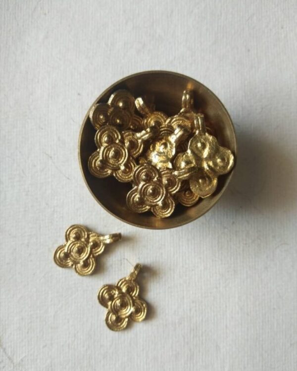 Boho Brass Charms – Pack of 3 Pieces