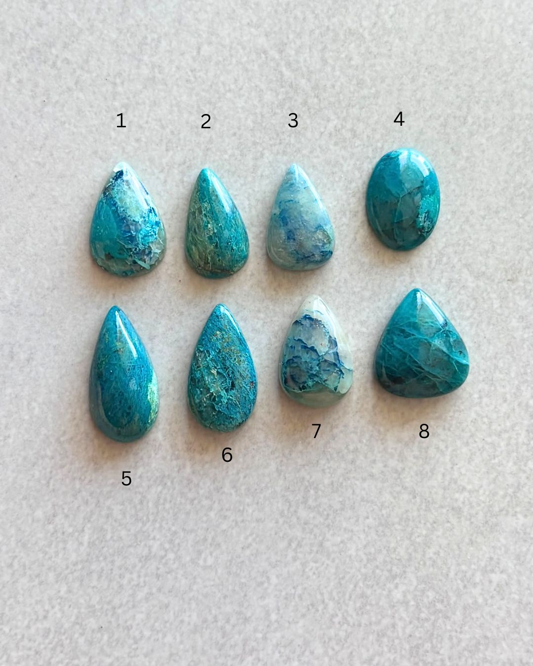 Drop Shattuckite Cabochon – Choose Your Piece - Image 2