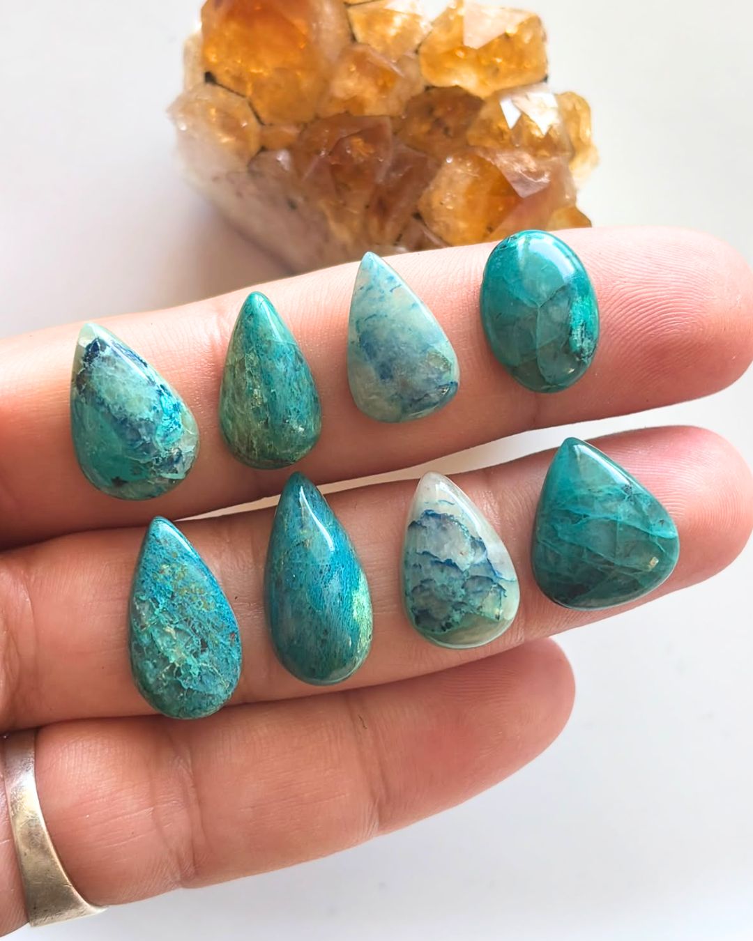 Drop Shattuckite Cabochon – Choose Your Piece - Image 3