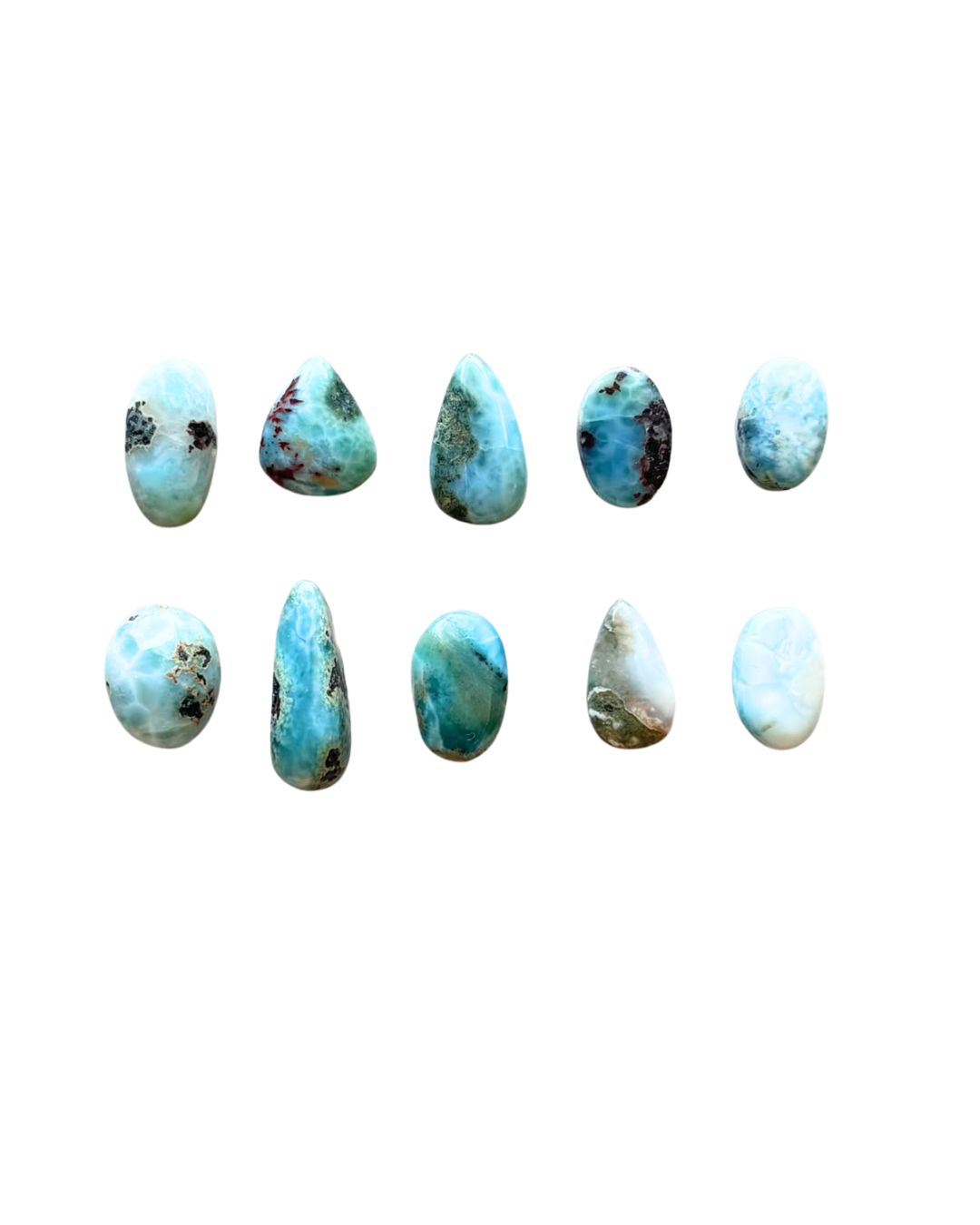 Natural Larimar Cabochon – Choose Your Piece - Image 2